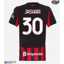 Ženski Nogometni dresi AC Milan Ardon Jashari #30 Domači 2025-26 Kratek Rokav